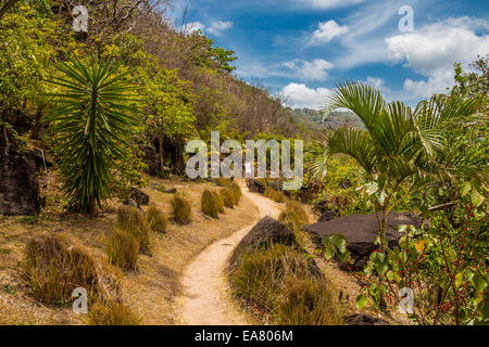 Weg zum Paradies Stockfoto