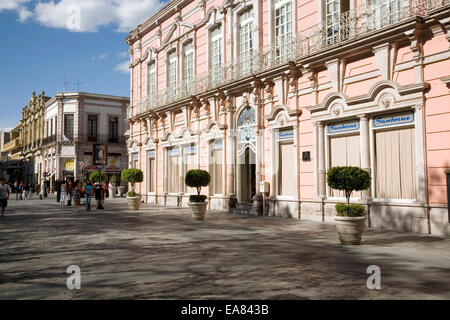 Straßenszene, Aguascalientes, Mexiko Stockfoto