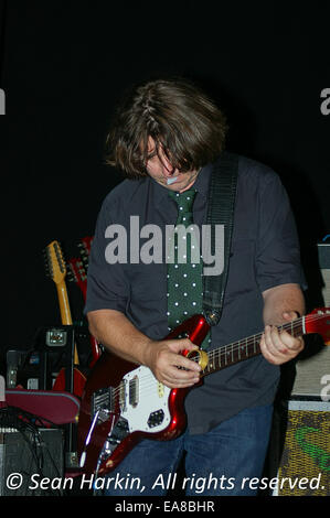 Belfast, Nordirland. 12. August 2012. Echo und das Bunnymen spielen Belfast Feile Stockfoto