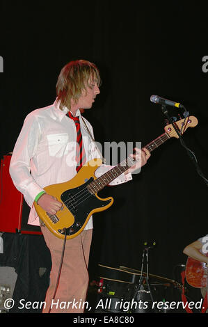 Belfast, Nordirland. 12. August 2012. Echo und das Bunnymen spielen Belfast Feile Stockfoto