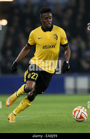 Liverpool, Vereinigtes Königreich. 6. November 2014. Divock Origi von Lille - UEFA Europa League - Everton Vs Lille - Goodison Park Stadium - Liverpool - England 6. November 2014 - Pic Simon Bellis/Sportimage. © Csm/Alamy Live-Nachrichten Stockfoto