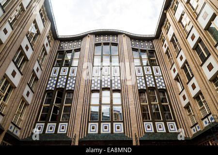 Hof Nr. 1, Hackeschen Hofe, Mitte, Berlin, Deutschland Stockfoto