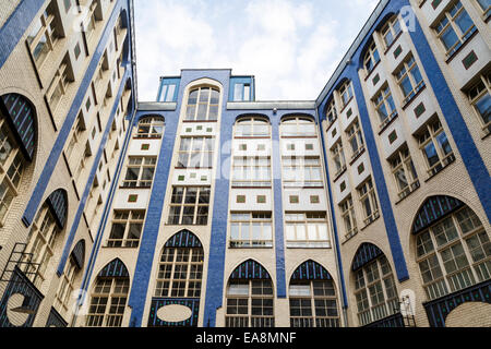 Hof Nr. 1, Hackeschen Hofe, Mitte, Berlin, Deutschland Stockfoto