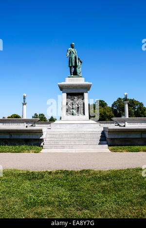 Statue von John W. Thomas, President of Tennessee Centennial und internationale Ausstellung von 1897 in Nashville Stockfoto