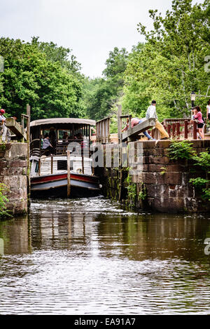 Charles F Mercer, Schloss 20, Great Falls Tavern, C & O Kanal, Potomac, Maryland Stockfoto