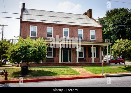 Jacob H. Grove Haus, 100 West Main Street, Sharpsburg, Maryland Stockfoto