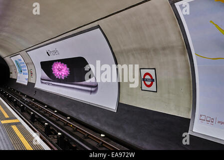 St. Pauls ist eine u-Bahnstation befindet sich in der City of London Stockfoto