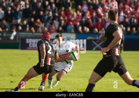 Rugby in bearn Stockfoto