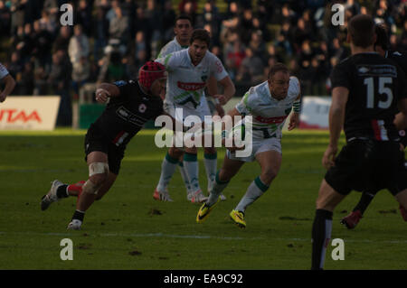 Rugby in bearn Stockfoto