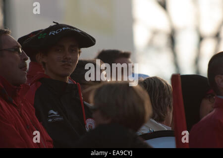 Rugby in bearn Stockfoto