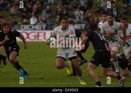 Rugby in bearn Stockfoto