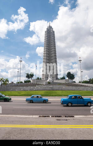 José Martí Memorial Tower und Lookout Kubas Nationalheld, die Kampagne für die Unabhängigkeit von der spanischen Herrschaft führte, gewidmet Stockfoto