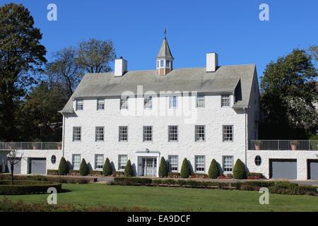 Ställe, Ernest Flagg Estate, Todt Hill, Staten Island Stockfoto