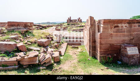 Ruinen von Tempeln der antiken Stadt von Mandor, Jodhpur, Rajasthan, Indien Stockfoto