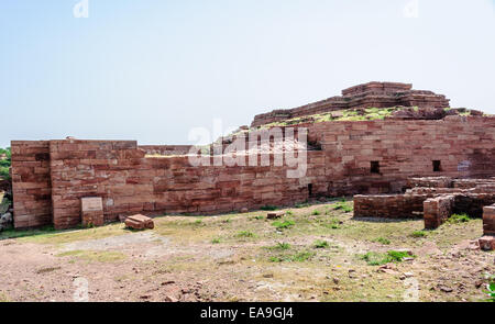 Ruinen von Tempeln der antiken Stadt von Mandor, Jodhpur, Rajasthan, Indien Stockfoto