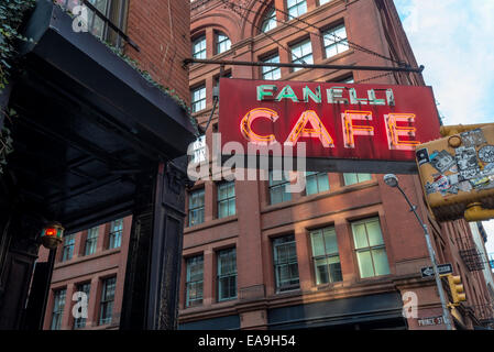 New York, NY 9. November 2014 - Fanelli Cafe in Soho © Stacy Walsh Rosenstock/Alamy Stockfoto