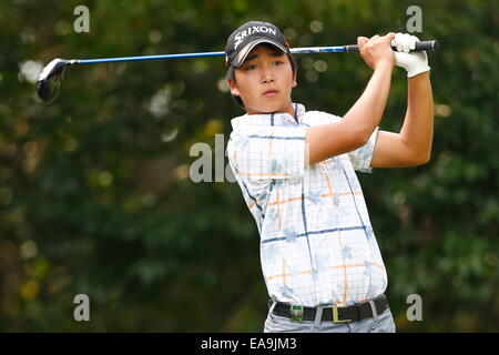 Chiba, Japan. 6. November 2014. Takashi Ogiso Golf: HEIWA PGM Meisterschaft in Kasumigaura ersten Runde im Miho Golf Club in Chiba, Japan. © AFLO SPORT/Alamy Live-Nachrichten Stockfoto
