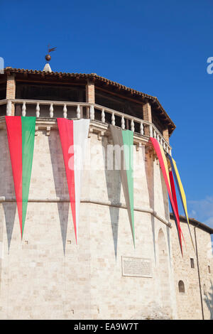 Malatesta Fort, Ascoli Piceno, Le Marche, Italien Stockfoto