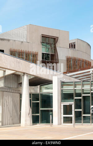 Schottisches Parlament, Holyrood, Edinburgh, Scotland, UK Stockfoto