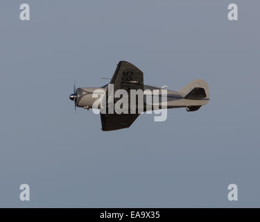 Spartan 7W Executive Flugzeuge NC17615 in Old Warden Flugplatz im Jahr 2014 Stockfoto