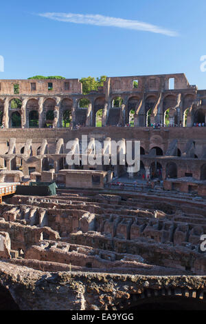 Kolosseum (UNESCO-Weltkulturerbe), Rom, Latium, Italien Stockfoto