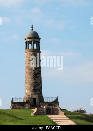 Crich Stand, Denkmal für die Sherwood Foresters Regiment, Crich, Derbyshire, UK Stockfoto