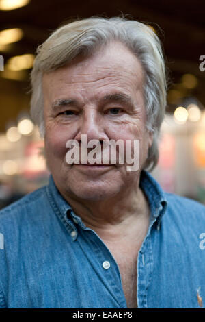 Kopenhagen, Dänemark, 8. November 2014: Schwedische Schriftsteller, Jan Guillou, abgebildet auf Kopenhagen Buchmesse dieser Sonntag Kredit: OJPHOTOS/Alamy Live News Stockfoto