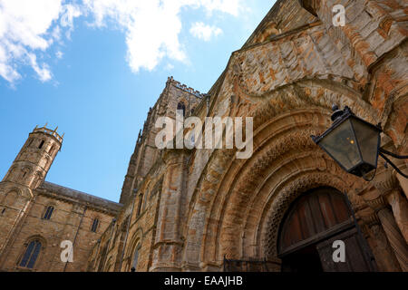 Kathedrale von Durham, Details über die Nordtür UK Stockfoto