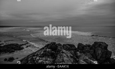 Meer Meer Meer Strand Sonnenaufgang Ehrfurcht Morgen felsigen Stockfoto