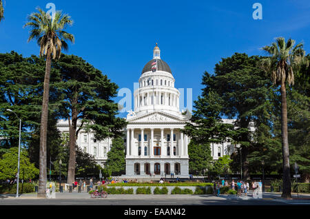 Kalifornien Zustand-Kapitol, Sacramento, Kalifornien, USA Stockfoto