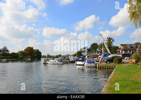 Bourne End Marina, Bourne End, Buckinghamshire, England, Vereinigtes Königreich Stockfoto