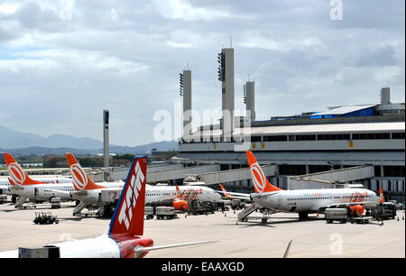 inländischen terminal Galeao international Flughafen Rio De Janeiro Brasilien Stockfoto