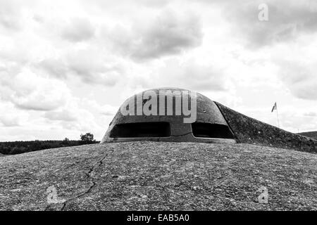 Fort De Vaux in der Nähe von Fort Douaumont, Verdun, Frankreich Stockfoto