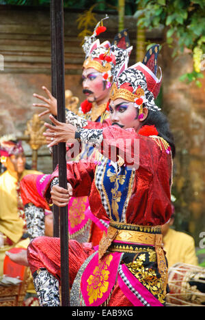 Traditionellen Tanz in Ubud Bali. Stockfoto