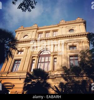 Paulista Ipiranga Museum Fassade, Sao Paulo, Brasilien Stockfoto