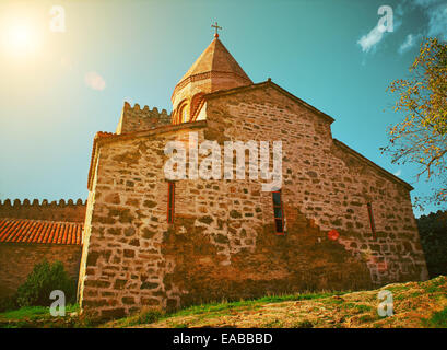 Tempel in der alten Festung Ananuri in Georgien Land, Europa. Stockfoto