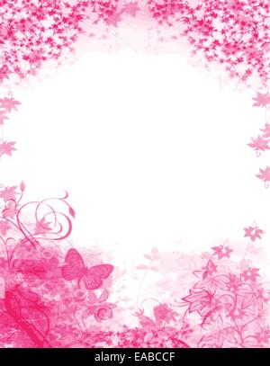 Blumenrahmen Stock Vektor