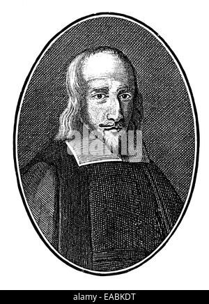 Jakob Boehme, 1575-1624, deutscher Mystiker, Philosoph und christlicher Theosoph, Porträt von Jakob Böhme (1575-1624), Deutsch Stockfoto