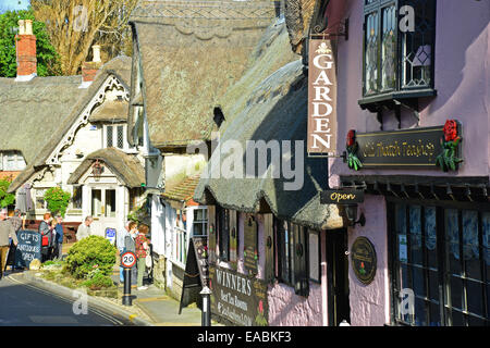 Shanklin Old Village, High Street, Shanklin, Isle Of Wight, England, Vereinigtes Königreich Stockfoto