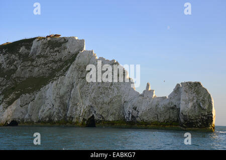 Die Nadeln, Isle of Wight, England, Vereinigtes Königreich Stockfoto