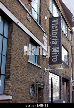 Victoria Miro Kunstgalerie, Wharf Road, Islington, London Stockfoto