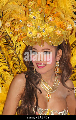 Ladyboy in Pattaya, Thailand, Alcazar Kabarett Stockfoto