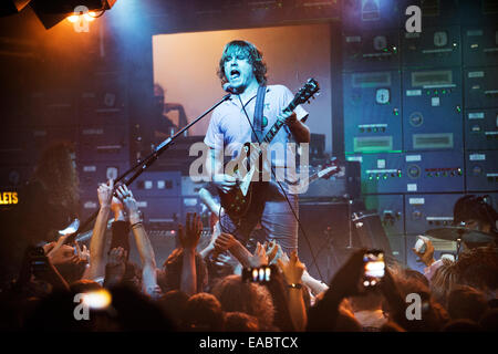 Manchester, UK. 10. November 2014. Gutschrift von US-Rockmusiker Ty Segall in Konzert im Gorilla in Manchester am 10. November 2014: John Bentley/Alamy Live News Stockfoto