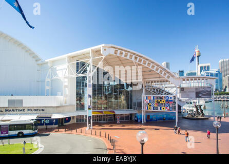 Australian National Maritime Museum, Darling Harbour, Sydney, Australien Stockfoto