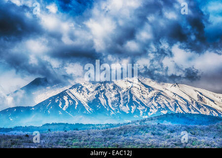 Der Ätna ist mit 3323 m Europas höchste und aktivste Vulkan, Sizilien, Italien, Europa Stockfoto