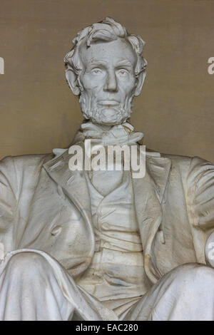 Das Lincoln Memorial ist eine amerikanische National Monument errichtet um zu Ehren der 16. Präsident der Vereinigten Staaten, Abraham Lincoln. Ich Stockfoto