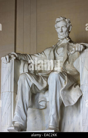 Das Lincoln Memorial ist eine amerikanische National Monument errichtet um zu Ehren der 16. Präsident der Vereinigten Staaten, Abraham Lincoln. Ich Stockfoto