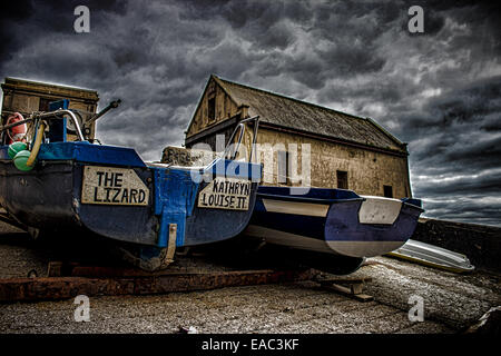 Die Eidechse Cornwall UK Stockfoto