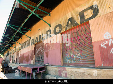 Das Baltimore Streetcar Museum unterwegs fällt in Baltimore, Maryland USA Stockfoto