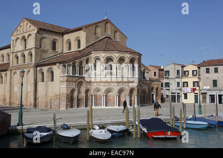 Basilika Santa Maria e San Donato Stockfoto